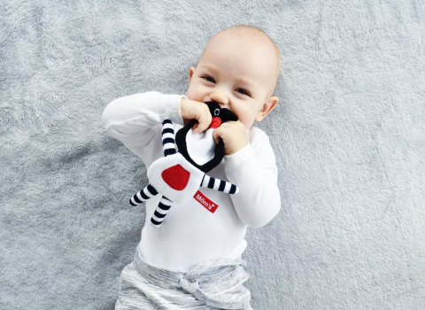 Szeleścik Misio Buu Czarny Moms Care Szeleścik Misio Buu Czarny Moms Care