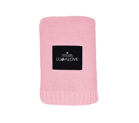 Kocyk bambusowy Candy pink LULLALOVE Kocyk bambusowy Candy pink LULLALOVE