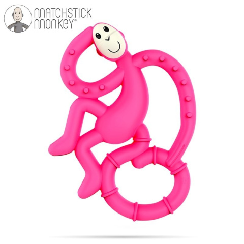 Gryzak Masujący Matchstick Mini Monkey Pink Gryzak Masujący Matchstick Mini Monkey Pink