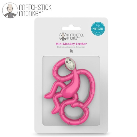 Gryzak Masujący Matchstick Mini Monkey Pink Gryzak Masujący Matchstick Mini Monkey Pink