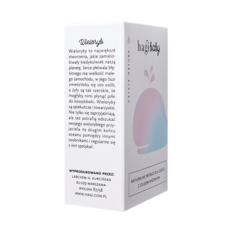 Mydło dla dzieci naturalne Hagi baby z olejem ryżowym Hagi 100 g Mydło dla dzieci naturalne Hagi baby z olejem ryżowym Hagi 100 g