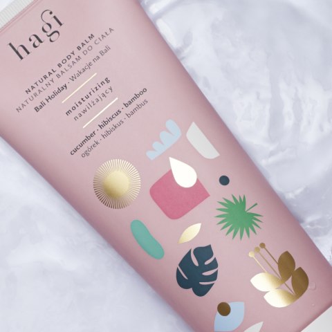 Nawilżający balsam do ciała wakacje na bali Hagi 200 ml Nawilżający balsam do ciała wakacje na bali Hagi 200 ml