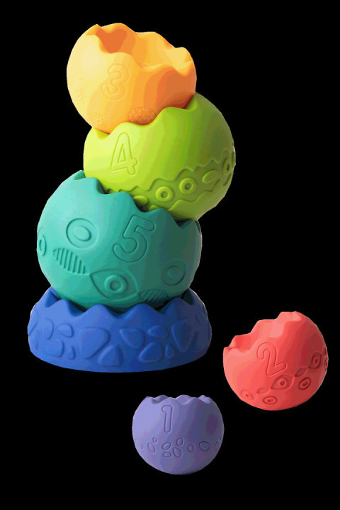 Piramida sensoryczna Pastelowa Moms Care Piramida sensoryczna Pastelowa Moms Care