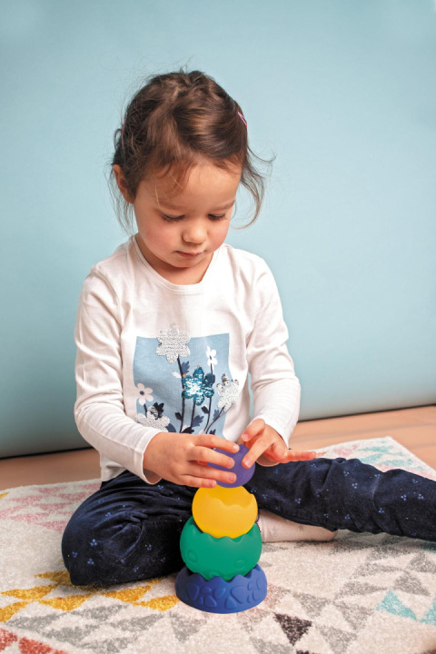 Piramida sensoryczna Pastelowa Moms Care Piramida sensoryczna Pastelowa Moms Care