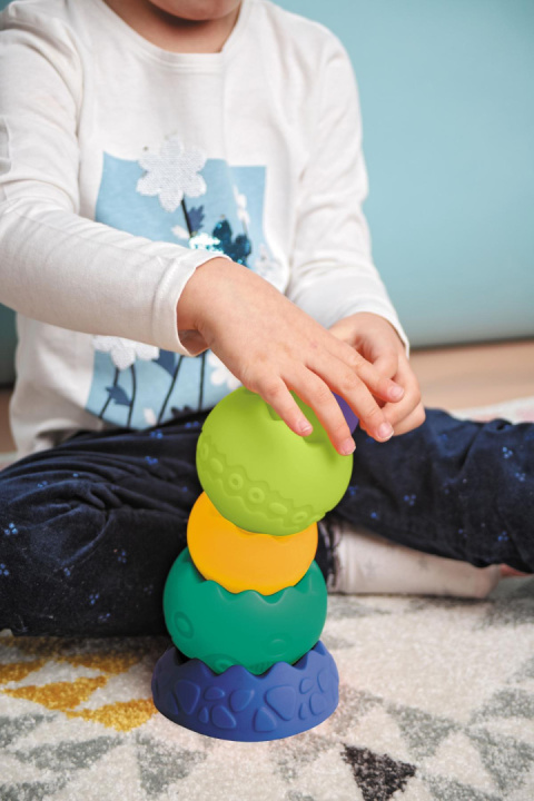 Piramida sensoryczna Pastelowa Moms Care Piramida sensoryczna Pastelowa Moms Care