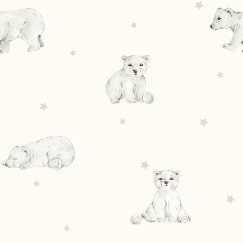 Bambusowa pieluszka muślinowa 65x65 My Memi - little bears Bambusowa pieluszka muślinowa 65x65 My Memi - little bears