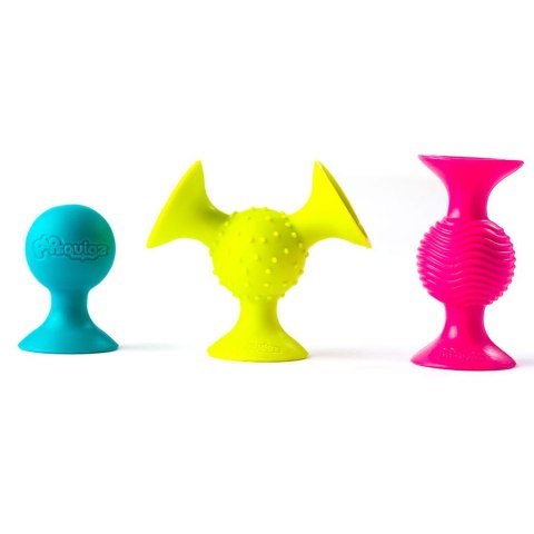 FA089-1 Bobo Przyssawki. 3 Grzechotki. PipSquigz FA089-1 Bobo Przyssawki. 3 Grzechotki. PipSquigz