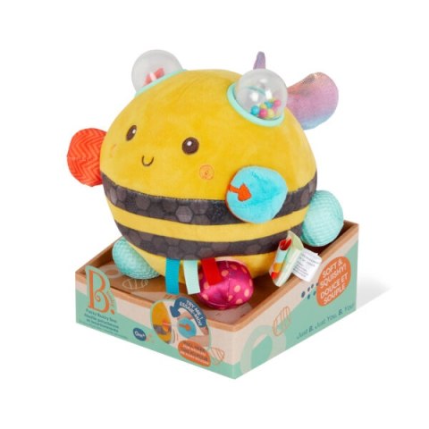 Pluszowa PSZCZÓŁKA z niespodziankami sensorycznymi B.Toys Pluszowa PSZCZÓŁKA z niespodziankami sensorycznymi B.Toys