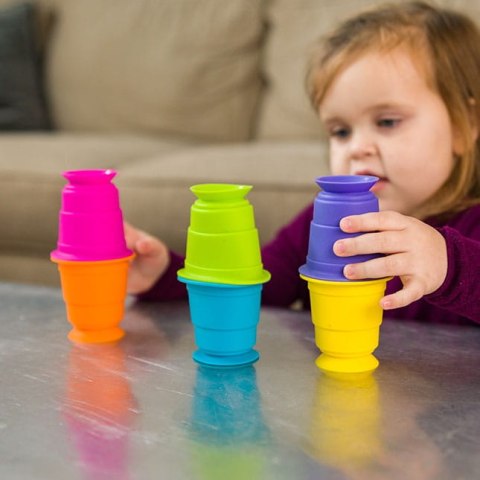 Kubeczki Przyssawki Fat Brain Toys Kubeczki Przyssawki Fat Brain Toys