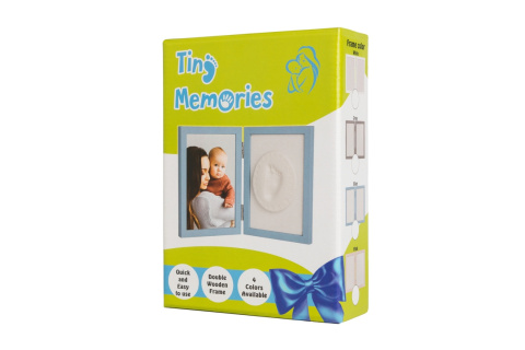 Tiny Memories - Ramka z Glinką - Biała Odcisk Bobasa Tiny Memories - Ramka z Glinką - Biała Odcisk Bobasa